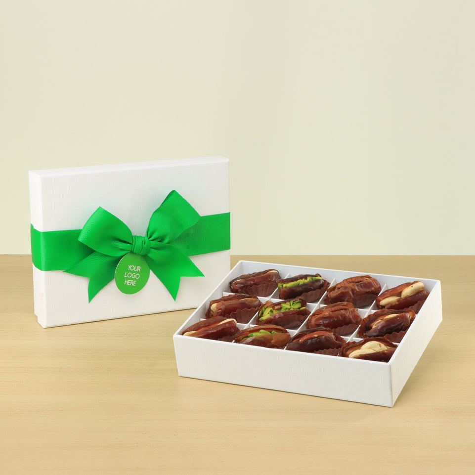 Premium nut stuffed dates 12P hard box