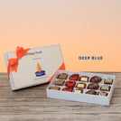 Set of 4 corporate customized diwali candle designed premium chocolate 15P hard box