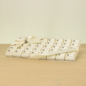 Bridal pearl decorated chocolate acry...