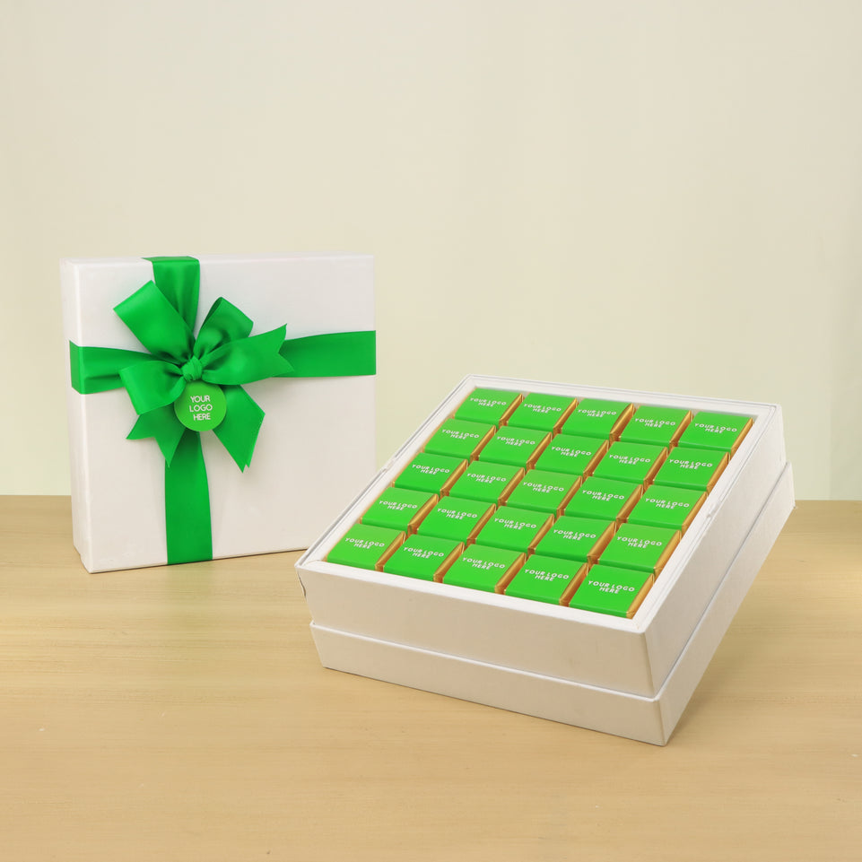 Set of 2 Corporate customized premium chocolate hard box