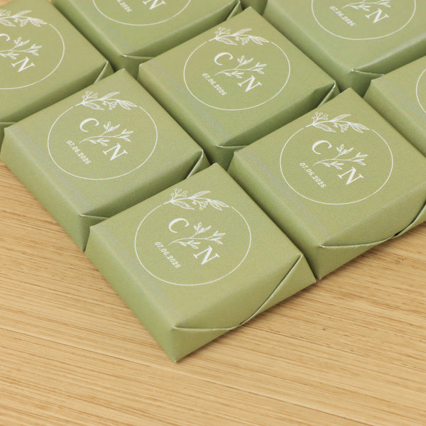 Wedding favors nature theme design premium loose chocolate