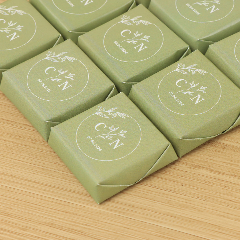 Wedding favors nature theme design premium loose chocolate