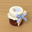 Set of 20 Baby boy teddy theme design honey jar