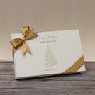 Merry Christmas & happy new year designed premium chocolate 15 piece hard box