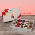 Set of 4 corporate customized diwali candle designed premium chocolate 15P hard box