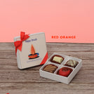 Set of 15 Happy diwali candle red designed premium chocolate 4P hard box