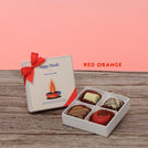 Set of 15 corporate customized diwali candle designed premium chocolate 4P hard box