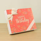 Happy birthday fireworks designed 20P chocolate hard box