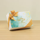 Set of 8 Ramadan Eid Mubarak designed premium nut stuffed dates 6P hard box giveaway