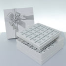 Corporate branded 2-layer chocolate hard box