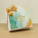 Ramadan Eid Mubarak designed premium chocolate & dates 2-layer hard box