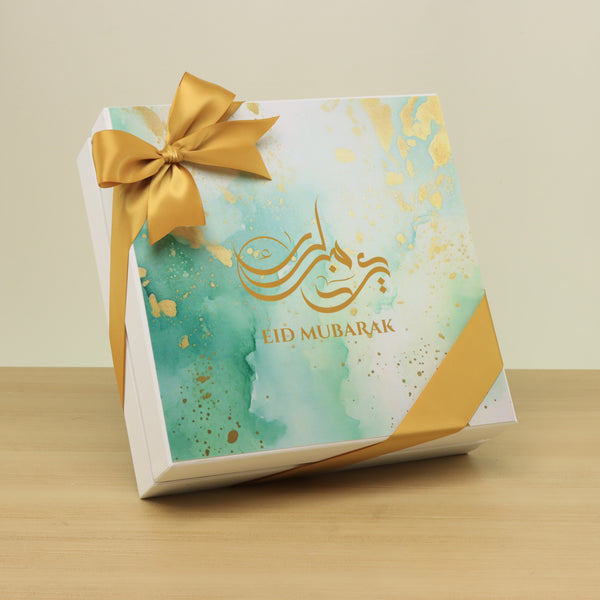 Ramadan Eid Mubarak designed premium chocolate hard box