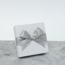 Happy anniversary classic silver designed 9P premium chocolate hard box