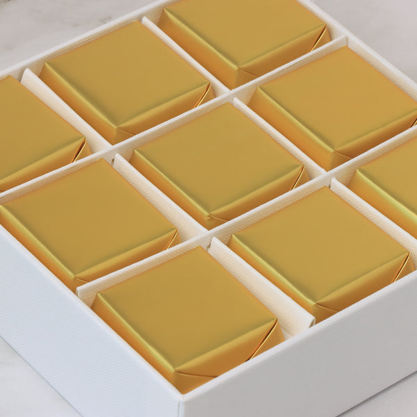 Get well soon eucalyptus designed 9-piece chocolate hard box