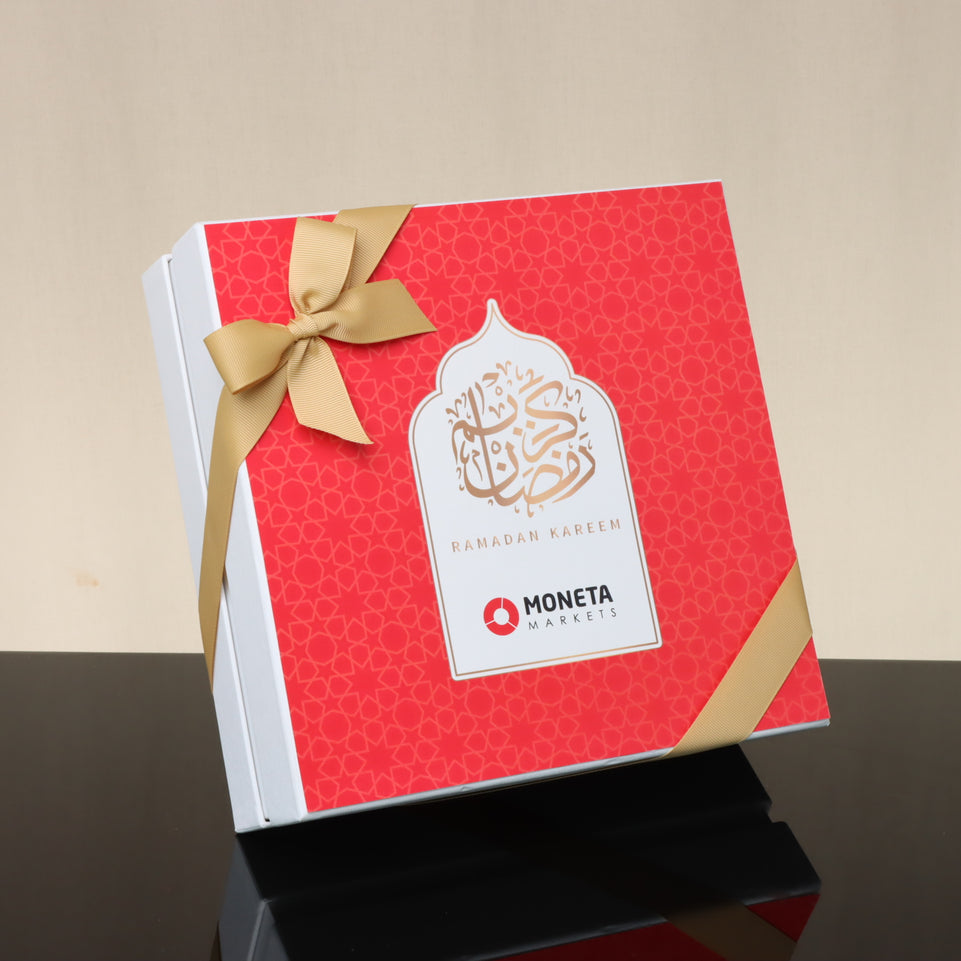 Set of 2 Corporate customized premium chocolate & dates hard box