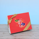Happy diwali holding hands candle designed premium chocolate 12P hard box