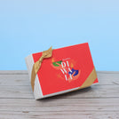 Set of 8 Happy diwali hands holding candle designed premium chocolate 6P hard box