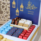 Ramadan mubarak designed chocolate & sweets large hamper