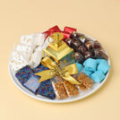 Ramadan decorated chocolate & sweets ceramic plate