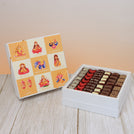 Diwali cartoon designed premium chocolate hard box