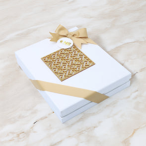 Set of 3 Corporate acrylic gold patte...