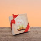 Set of 5 corporate customized festival of lights diwali designed premium chocolate 9p hard box