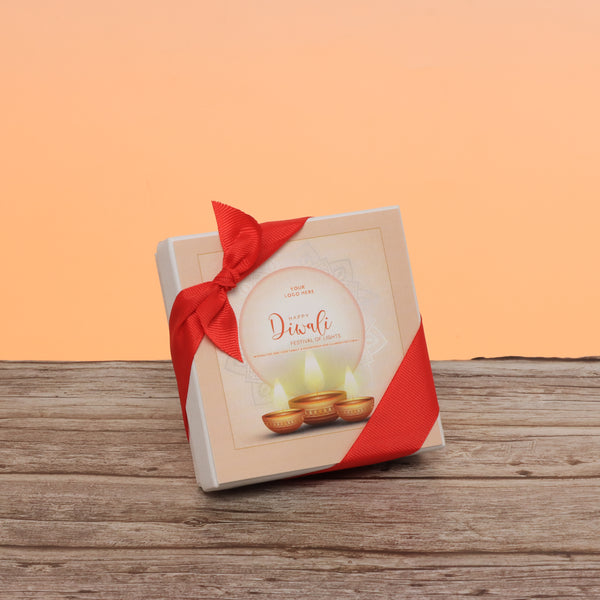 Set of 15 Festival of lights diwali designed premium chocolate 4P hard box