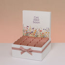 Get well soon flower designed chocolate medium hamper