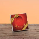 Set of 15 corporate customized happy diwali candle lights designed premium chocolate 4P hard box