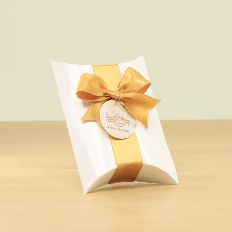 Set of 20 Ramadan Eid Mubarak premium chocolate pillow box giveaway