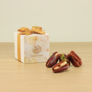 Set of 20 Ramadan Mubarak designed premium nut stuffed dates cube box giveaway