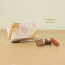 Set of 20 Ramadan Eid Mubarak designed premium chocolate hard box giveaway