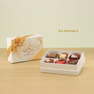 Set of 8 Ramadan Eid Mubarak designed premium chocolate 6P hard box