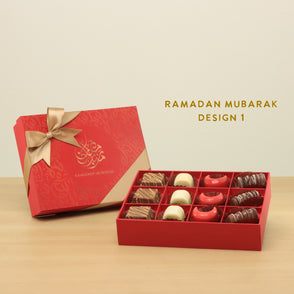 Ramadan Mubarak designed premium choc...