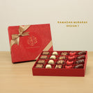 Ramadan Eid Mubarak designed premium chocolate 20P hard box