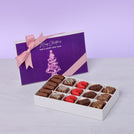 Merry Christmas & happy new year magical tree designed premium chocolate 15 piece hard box