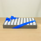 Corporate customized premium chocolate medium leather tray