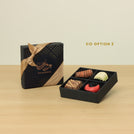 Set of 15 Ramadan Eid Mubarak premium chocolate 4P black hard box giveaway