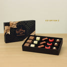 Ramadan Eid Mubarak designed premium chocolate 15P black hard box