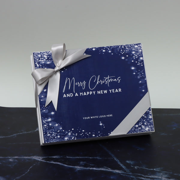 Merry Christmas & happy new year winter designed premium chocolate 20 piece hard box