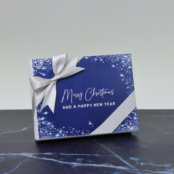 Merry Christmas & happy new year winter designed premium chocolate 12 piece hard box