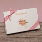 Happy diwali floral candle lights designed premium chocolate 15P hard box