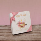Happy diwali floral candle lights designed premium chocolate 9P hard box