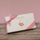 Set of 6 corporate customized floral candle lights designed premium chocolate 8p hard box