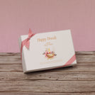 Set of 8 corporate customized floral candle lights designed premium chocolate 6p hard box