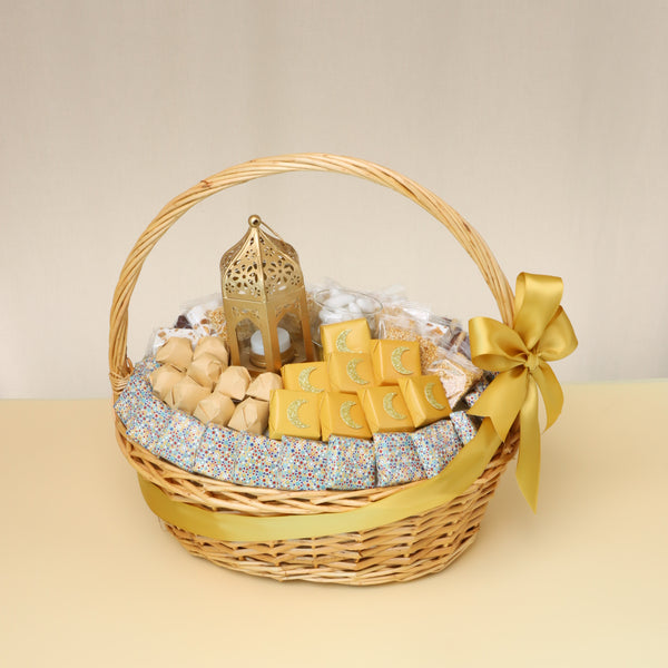 Ramadan eid designed chocolate & sweets large basket