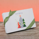 Season's greeting designed premium chocolate 15p hard box