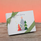 Season's greeting designed premium chocolate 12P hard box