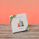 Set of 15 corporate customized season's greetings designed premium chocolate 4p hard box