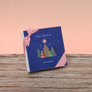Set of 5 corporate customized season's greetings designed premium chocolate 9p hard box